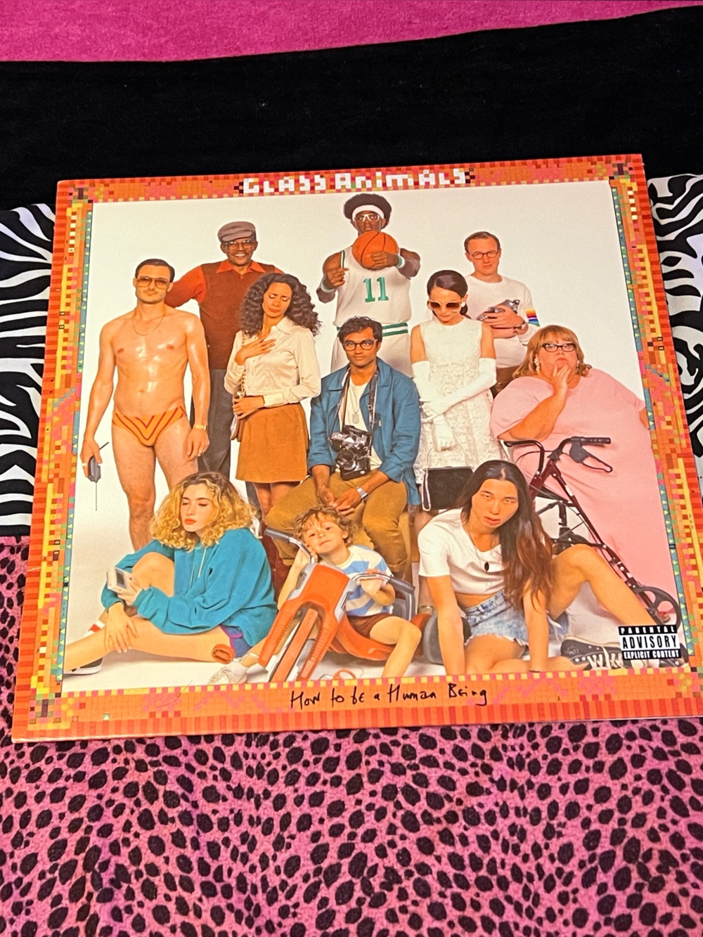(3 for $60❤️) Glass Animals - How To Be A Human Being LP🧡👬